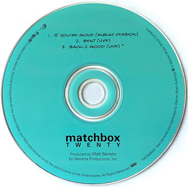 Matchbox Twenty : If You're Gone (CD, Maxi)