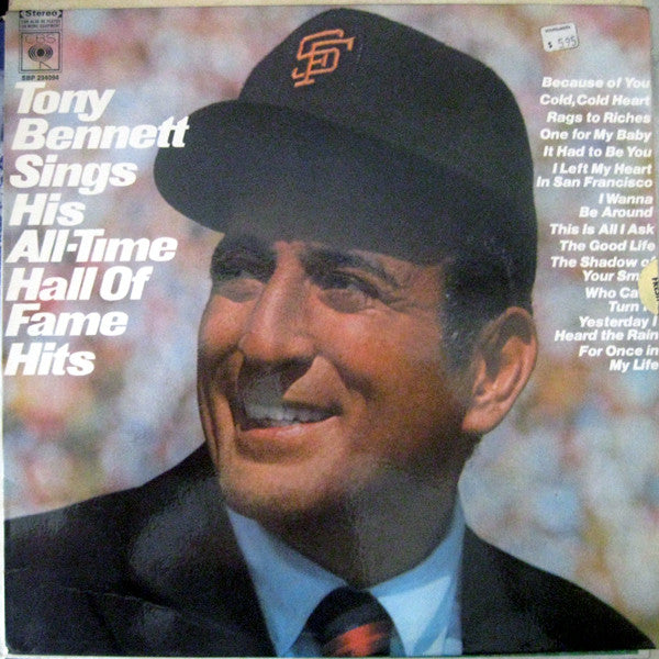 Tony Bennett : Sings His All-Time Hall Of Fame Hits (LP, Comp)