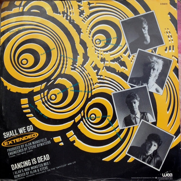 Dropbears : Shall We Go (12", Single)