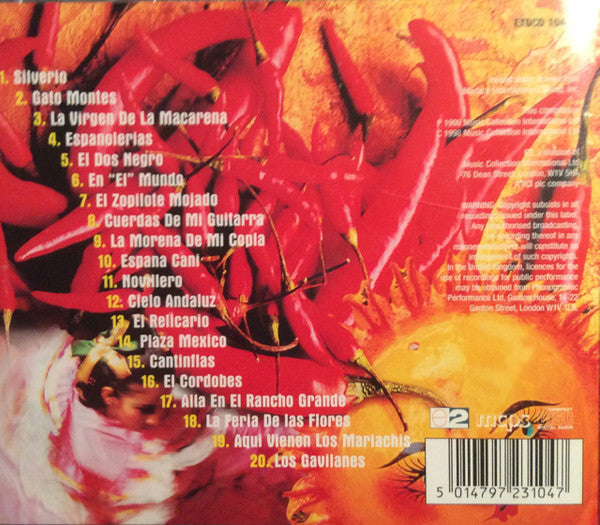 Unknown Artist : Los Mejores Mariachis De Mexico - The Hottest Mariachi's In Mexico (CD, Album)