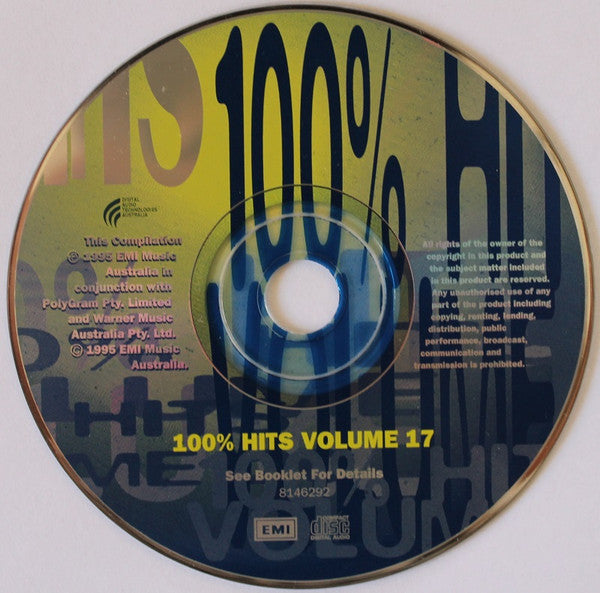 Various : 100% Hits Volume 17 (CD, Comp)