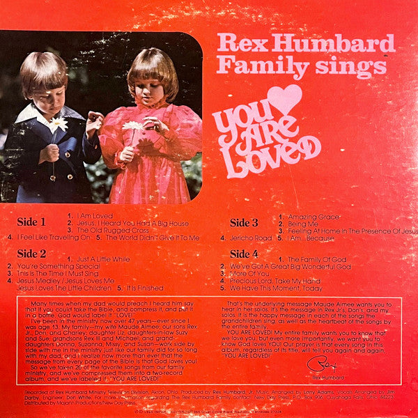 Humbard Family, Rex Humbard, Rex Humbard, Jr. : You Are Loved (2xLP, Gat)