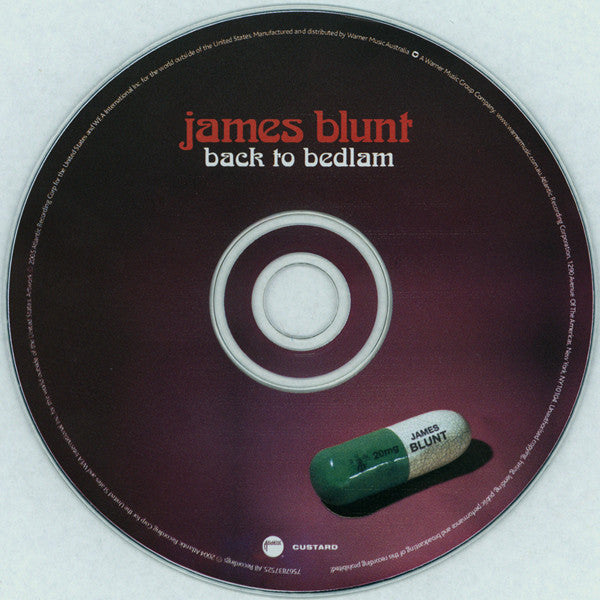 James Blunt : Back To Bedlam (CD, Album, RE)