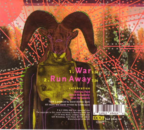 Celebration (2) : War (CD, Single)
