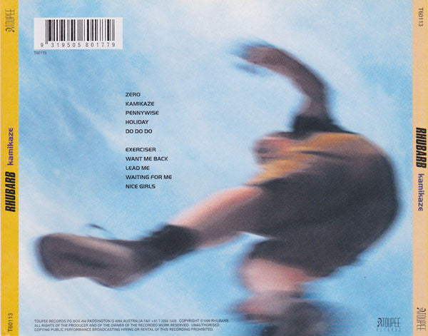 Rhubarb (3) : Kamikaze (CD, Album)
