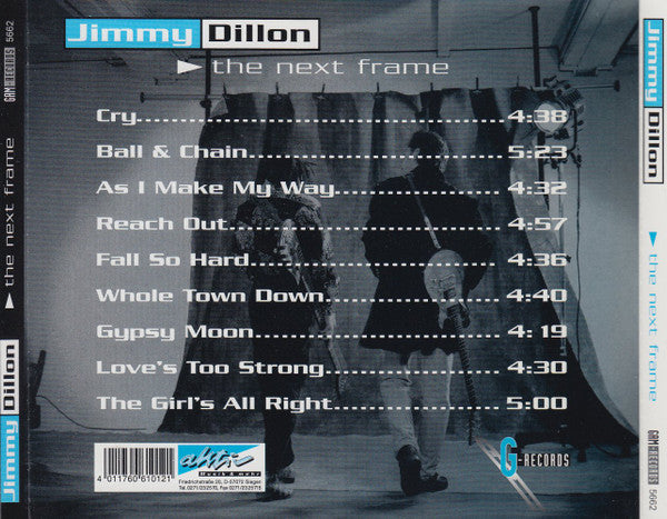 Jimmy Dillon : The Next Frame (CD, Album)