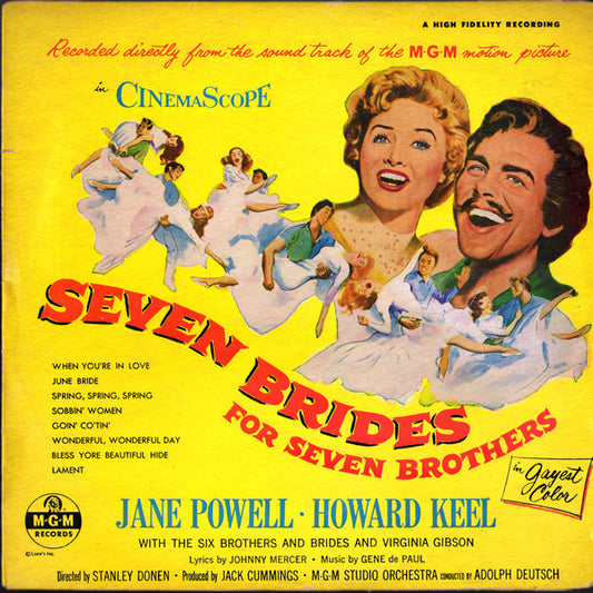 Various : Seven Brides For Seven Brothers (10", Album, Mono)