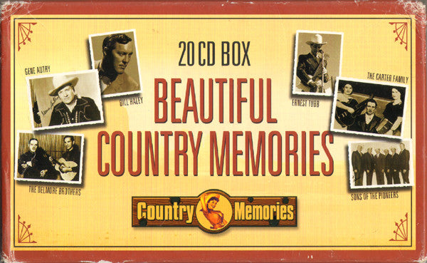 Various : Beautiful Country Memories (20xCD, Comp, RM + Box)