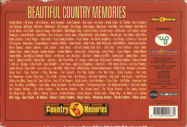 Various : Beautiful Country Memories (20xCD, Comp, RM + Box)