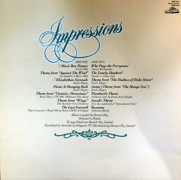 Various : Impressions (LP)