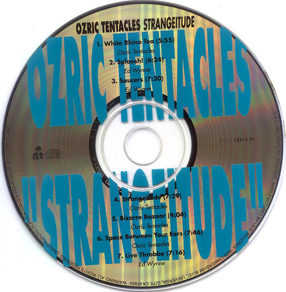 Ozric Tentacles : Strangeitude (CD, Album, RE)