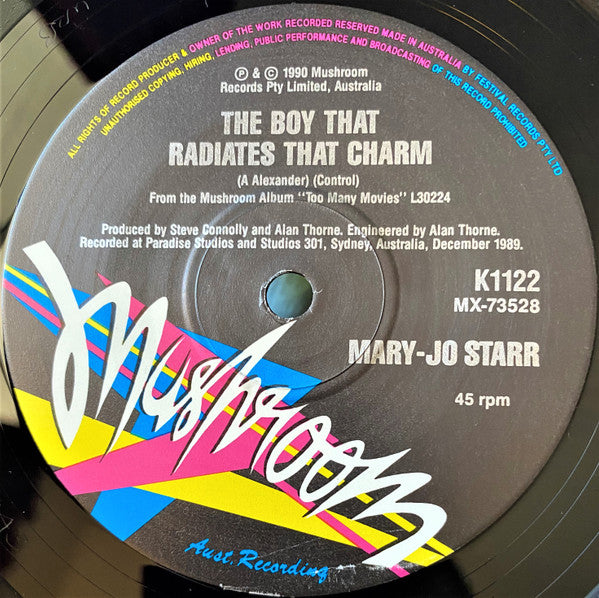 Mary-Jo Starr : Passionate Kisses (7", Single, Ltd)