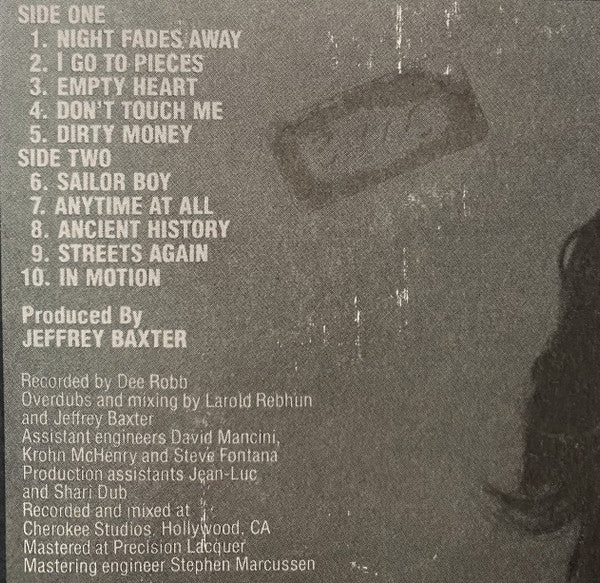 Nils Lofgren : Night Fades Away (LP, Album)