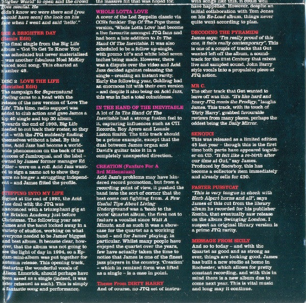 The James Taylor Quartet : Hammond-Ology: The Best Of The James Taylor Quartet (2xCD, Comp)