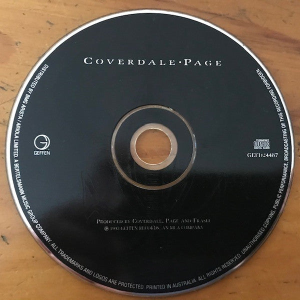 Coverdale Page : Coverdale • Page (CD, Album)