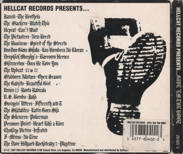Various : Give 'Em The Boot (CD, Comp)