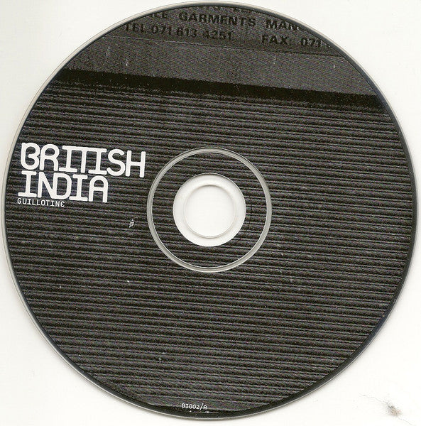 British India : Guillotine (CD, Album + DVD-V + Ltd)
