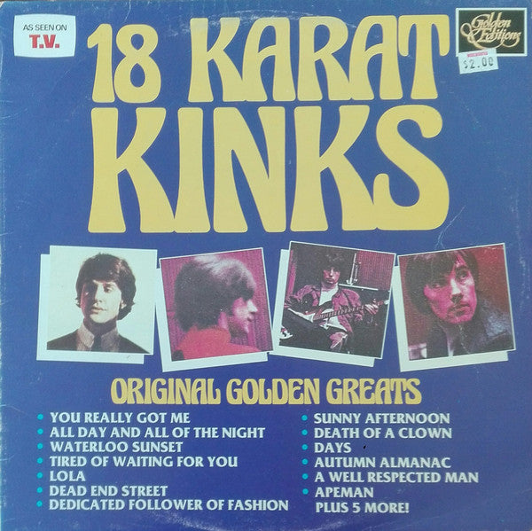 The Kinks : 18 Karat Kinks (LP, Comp, RE)