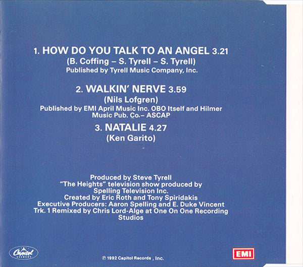 The Heights : How Do You Talk To An Angel (CD, Maxi)
