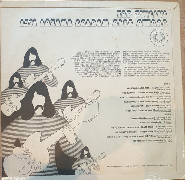 Various : Loxene Golden Disc Award 1971 (LP, Comp)