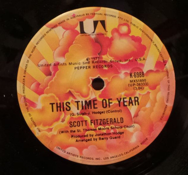 Scott Fitzgerald & Yvonne Keeley : If I Had Words (7", Single)