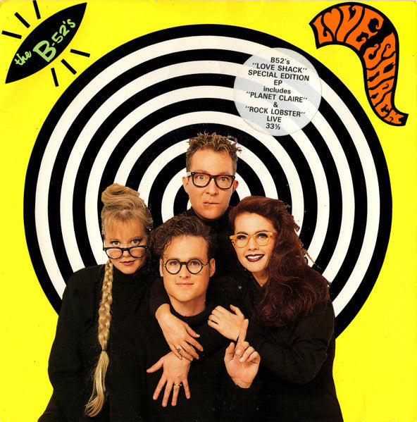 The B-52's : Love Shack (7", EP, M/Print, S/Edition)