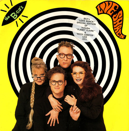 The B-52's : Love Shack (7", EP, M/Print, S/Edition)