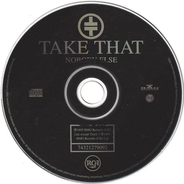 Take That : Nobody Else (CD, Album, S/Edition, Dig)