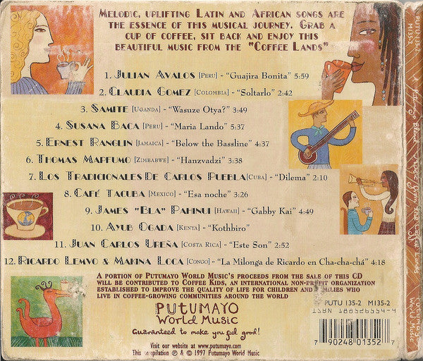Various : A Putumayo Blend - Music From The Coffee Lands (CD, Comp)