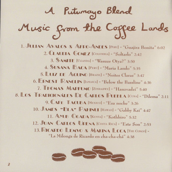 Various : A Putumayo Blend - Music From The Coffee Lands (CD, Comp)