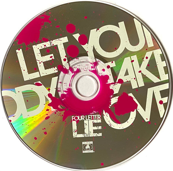Four Letter Lie : Let Your Body Take Over (CD, Album)