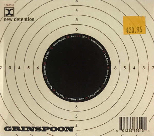 Grinspoon : New Detention (CD, Album, Enh, O-c)