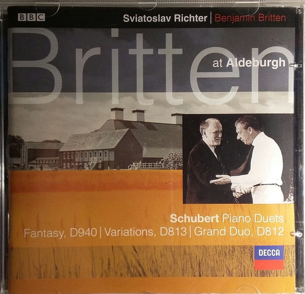 Sviatoslav Richter, Benjamin Britten - Schubert* : Piano Duets (CD, Comp, RM)