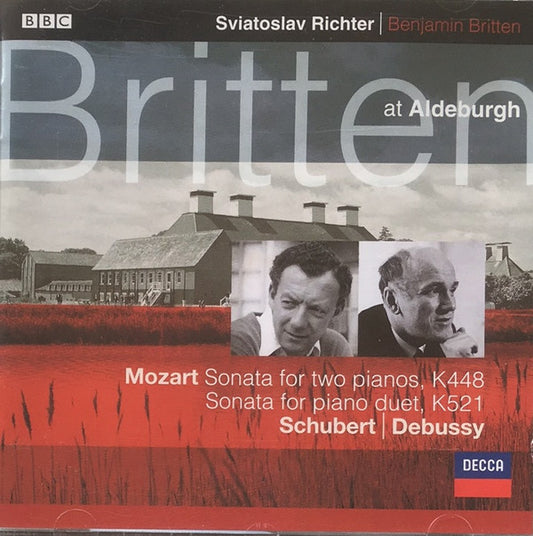 Sviatoslav Richter, Benjamin Britten, Mozart*, Schubert*, Debussy* : Piano Duets (CD, Album, Comp)