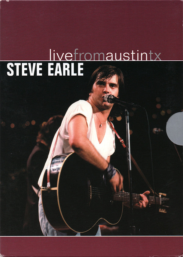 Steve Earle : Live From Austin TX (DVD-V, RM, Multichannel)