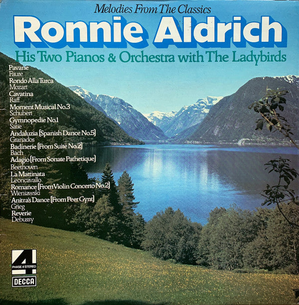 Ronnie Aldrich His Two Pianos & Orchestra* : Melodies From The Classics (LP)