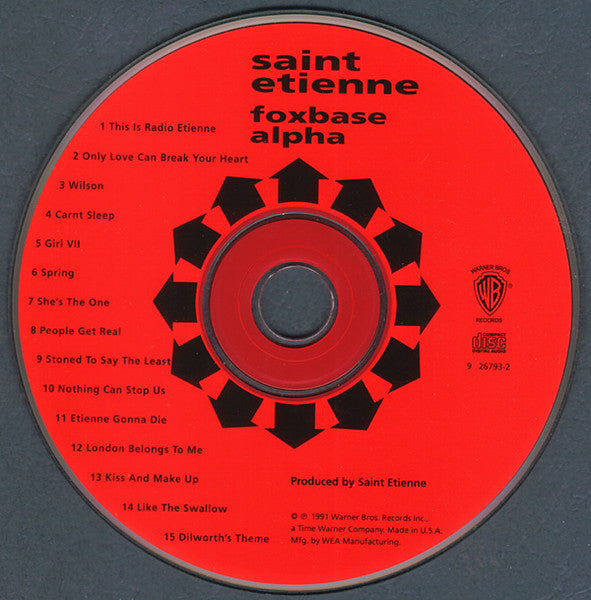 Saint Etienne : Foxbase Alpha (CD, Album, SRC)