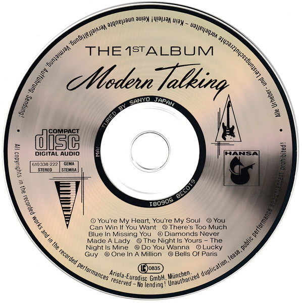 Modern Talking : The 1st Album (CD, Album, San)