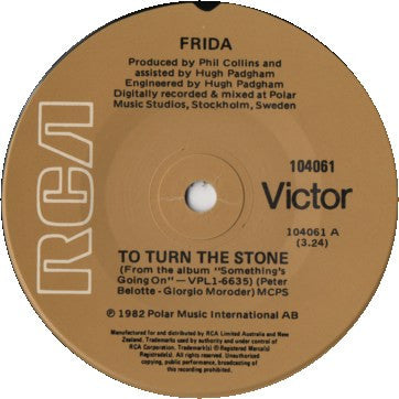 Frida : To Turn The Stone (7", Single)