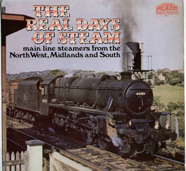 No Artist : The Real Days Of Steam (LP, Album)