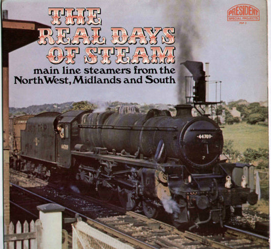 No Artist : The Real Days Of Steam (LP, Album)