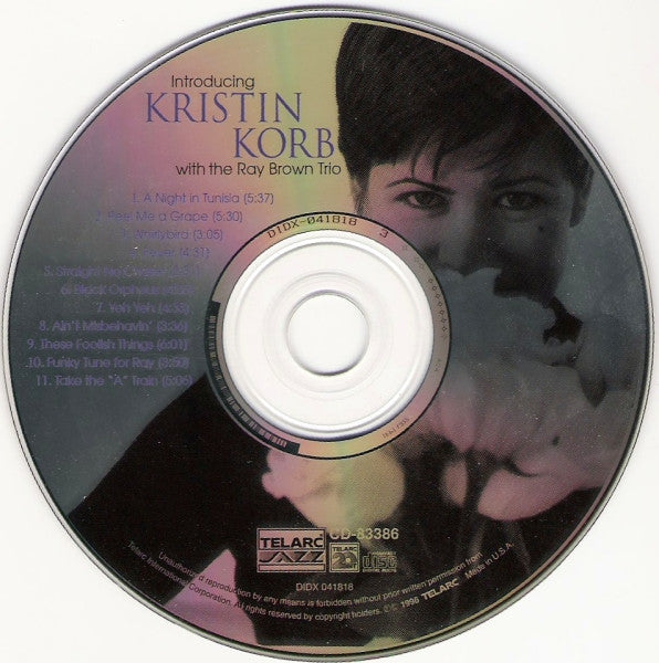Kristin Korb With The Ray Brown Trio : Introducing Kristin Korb (CD, Album)