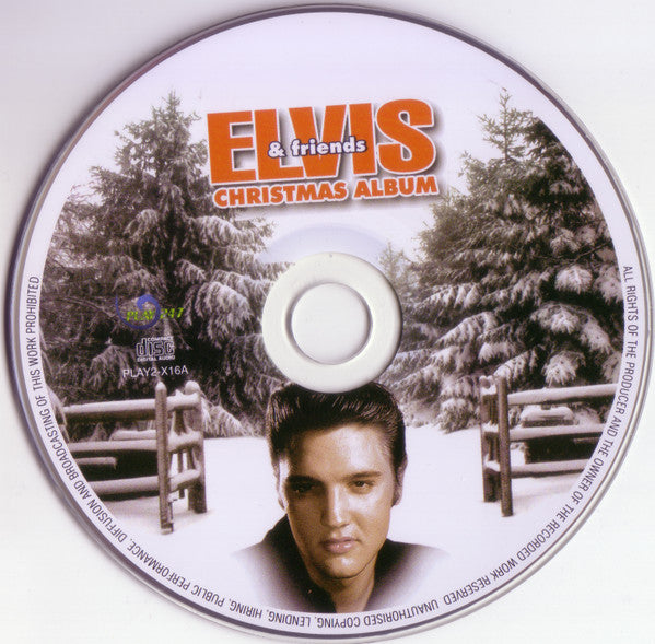 Elvis Presley / Various Artists* : Elvis & Friends Christmas Album (Comp + CD, Album, M/Print, RE + CD, Comp)