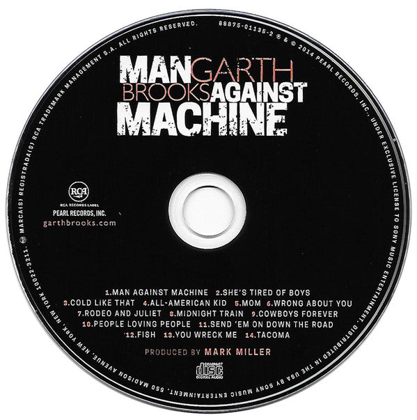 Garth Brooks : Man Against Machine (CD, Album)