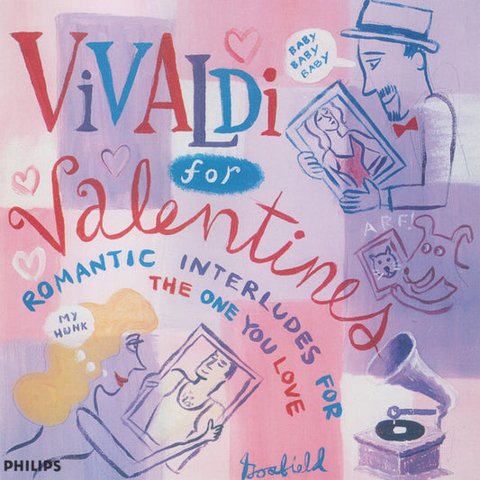 Antonio Vivaldi : Vivaldi For Valentines (Romantic Interludes For The One You Love) (CD, Comp)