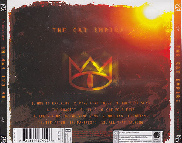 The Cat Empire : The Cat Empire (CD, Album, Copy Prot., Enh)