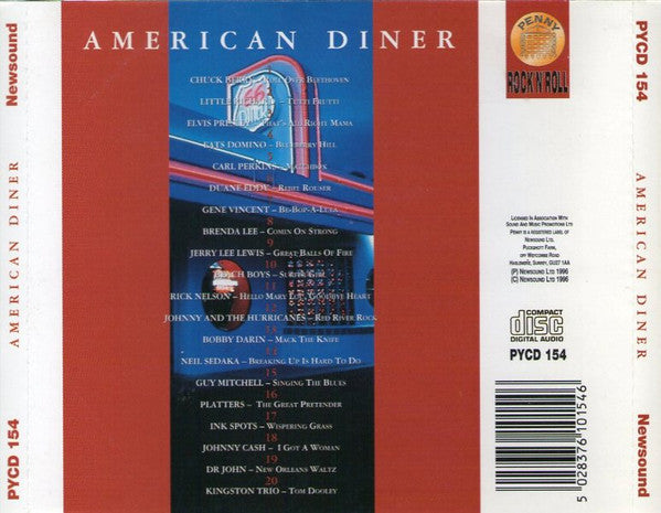 Various : American Diner (CD, Comp)