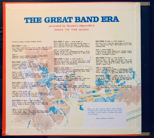 Various : The Great Band Era  (10xLP, Comp + Box)