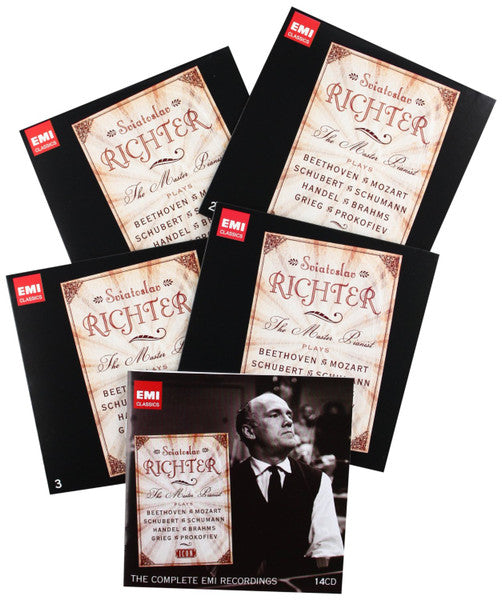 Sviatoslav Richter : The Master Pianist - The Complete EMI Recordings (Box, Album, Comp + 14xCD)