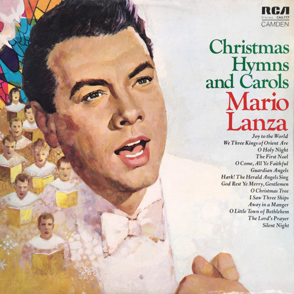 Mario Lanza : Christmas Hymns And Carols (LP, Album, RE)